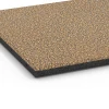 Detailaufnahme der Randausprägung von WARCO-Produkt 6362, Terrassenplatte Classic, Format 50 x 50 x 3 cm, Farbe Rattan Lounge.