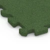 Detailaufnahme der Randausprägung von WARCO-Produkt 6991, Ballspielplatte, Format 50 x 50 x 3 cm | 0,25 m², Farbe Grasgrün.