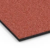 Detailaufnahme der Randausprägung von WARCO-Produkt 6382, Stallmatte, Format 100 x 50 x 3 cm | 0,50 m², Farbe Ziegelrot.