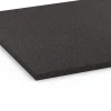 Detailaufnahme der Randausprägung von WARCO-Produkt 6481, Funktionsplatte Kl. 3, Format 52 x 52 x 1,8 cm, Farbe Anthrazit.