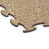 Detailaufnahme der Randausprägung von WARCO-Produkt 6876, Fitness Max Floor System, Format 98 x 98 × 1,8 cm, Farbe Rattan Lounge.