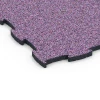 Detailaufnahme der Randausprägung von WARCO-Produkt 6855, Fitness Active Floor System, Format 97,1 x 97,1 x 2,8 cm, Farbe Lavendel.