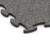 Detailaufnahme der Randausprägung von WARCO-Produkt 6886, Fitness Max Floor System, Format 97,1 x 97,1 x 2,8 cm, Farbe Dunkelgrauer Granit.