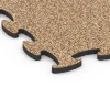 Detailaufnahme der Randausprägung von WARCO-Produkt 6889, Fitness Max Floor System, Format 98 x 98 x 2,8 cm, Farbe Terra Cotta.