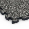 Detailaufnahme der Randausprägung von WARCO-Produkt 6769, Poolumrandung, Format 28,9 x 28,9 x 1,8 cm, Farbe Dunkelgrauer Granit.