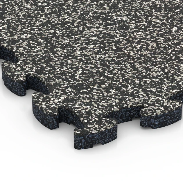 Detailaufnahme der Randausprägung von WARCO-Produkt 6769, Poolumrandung, Format 28,9 x 28,9 x 1,8 cm, Farbe Dunkelgrauer Granit.
