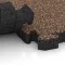 Puzzle-Verbindung | Kanten leicht abgerundet | bodenseitig ausgeprägtes Drainageprofil