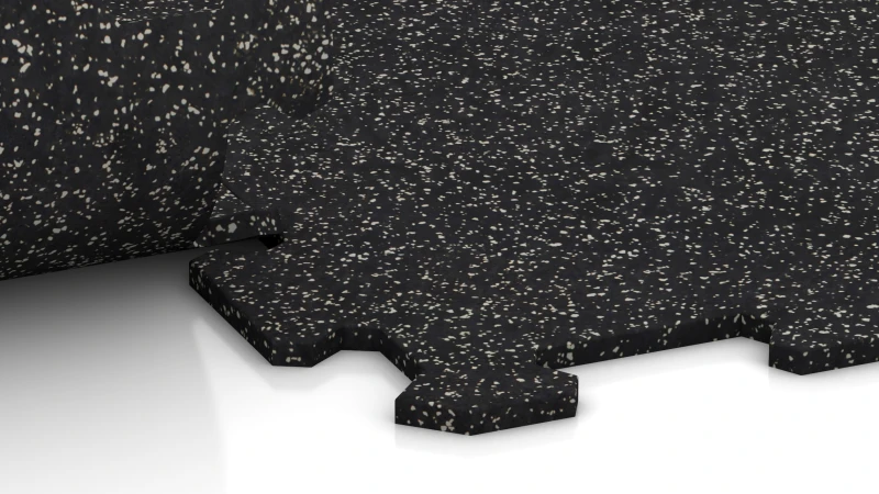 Ausgeschnittene Puzzleverbindung ohne Fase