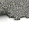 Großaufnahme vom Verbindungssystem von WARCO-Boden 0959 - Fitnessboden Kompakt im Farbdesign Grauer Granit. Abmessungen 485 x 485 x 16 mm | 0,235 m².