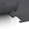 Großaufnahme vom Verbindungssystem von WARCO-Boden 3765 - Fitness Performance Elite Trainingsboden im Farbdesign Leicht Rot Gesprenkelt. Abmessungen 50 x 50 x 1 cm | 0,25 m².