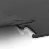 Großaufnahme vom Verbindungssystem von WARCO-Boden 3750 - Fitness Performance Elite Trainingsboden im Farbdesign Anthrazit. Abmessungen 500 x 500 x 15 mm.