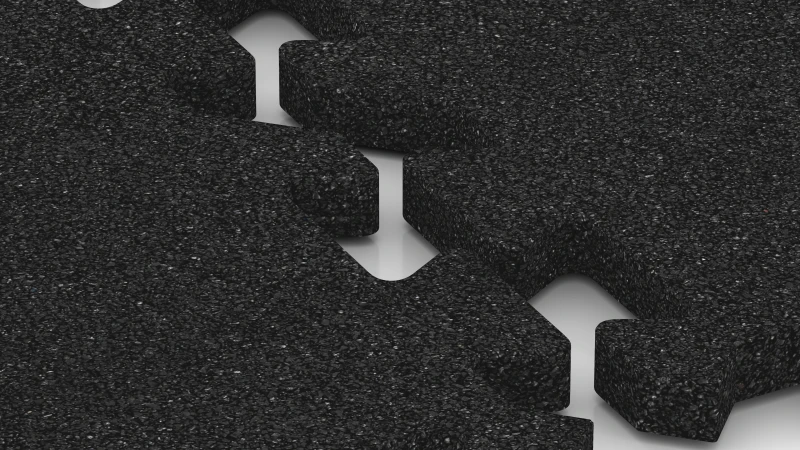 Puzzleverbindung mit leicht gerundeter Fase