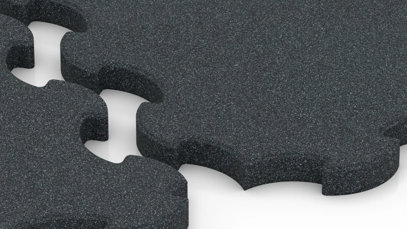 Optimierte Puzzle-Verzahnung mit Fase
