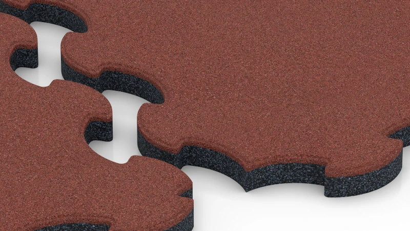 Optimierte Puzzle-Verzahnung mit Fase