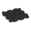 Aufsicht auf die Unterseite, also die Bodenseite von WARCO-Formteil 5912 - Event-Klickfliese Outdoor im Format 500 x 500 x 40 mm.