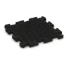 Aufsicht auf die Unterseite, also die Bodenseite von WARCO-Formteil 5834 - Event-Klickfliese Outdoor im Format 500 x 500 x 30 mm.