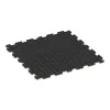 Aufsicht auf die Unterseite, also die Bodenseite von WARCO-Formteil 5953 - Indoor-Klickfliese im Format 1000 x 1000 x 18 mm.