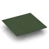 Aufsicht auf die Unterseite, also die Bodenseite von WARCO-Formteil 0501 - Eck-Platte (zwei Seiten abgeschrägt) im Format 500 x 500 x 100 mm.