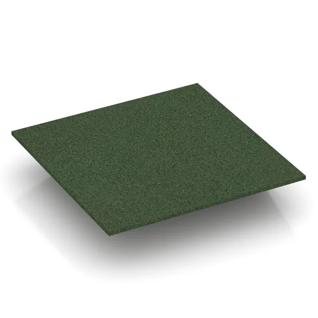Aufsicht auf die Unterseite, also die Bodenseite von WARCO-Formteil 0501 - Eck-Platte (zwei Seiten abgeschrägt) im Format 500 x 500 x 100 mm.