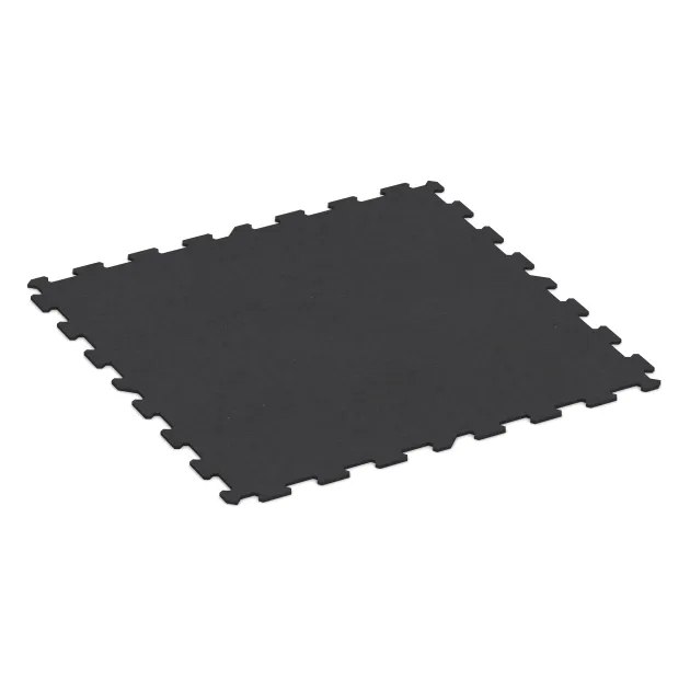 Aufsicht auf die Unterseite, also die Bodenseite von WARCO-Formteil 1048 - Treppenbelag im Format 970 x 970 x 8 mm | 0,94 m.