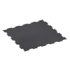 Aufsicht auf die Unterseite, also die Bodenseite von WARCO-Formteil 6450 - Fitnessboden Kompakt im Format 100 × 100 × 0,8 cm.