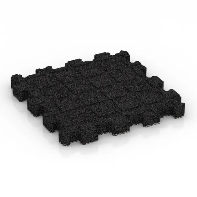 Aufsicht auf die Unterseite, also die Bodenseite von WARCO-Formteil 5227 - Poolfliese Fugenlos im Format 306 x 306 x 30 mm.