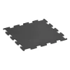 Aufsicht auf die Unterseite, also die Bodenseite von WARCO-Formteil 6161 - Fitness Performance Elite Trainingsboden im Format 100 x 100 x 2 cm | 1,00 m².