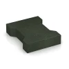 Aufsicht auf die Unterseite, also die Bodenseite von WARCO-Formteil 5267 - Pflasterstein im Format 20 × 16,5 × 4,3 cm | 0,0278 m².