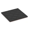 Aufsicht auf die Unterseite, also die Bodenseite von WARCO-Formteil 6288 - Fallschutzplatten im Format 50 x 50 x 3 cm | 0,25 m².