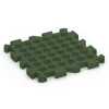 Aufsicht auf die Unterseite, also die Bodenseite von WARCO-Formteil 6630 - Poolunterlage im Format 50 x 50 x 4 cm | 0,25 m².