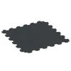Aufsicht auf die Unterseite, also die Bodenseite von WARCO-Formteil 7086 - Hunde-Bodenschutzmatte im Format 102,5 x 102,5 x 1,5 cm | 1,05 m².