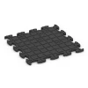 Aufsicht auf die Unterseite, also die Bodenseite von WARCO-Formteil 6823 - Fitness Active Floor System im Format 44,6 x 44,6 x 1,8 cm.