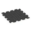 Aufsicht auf die Unterseite, also die Bodenseite von WARCO-Formteil 6825 - Fitness Active Floor System im Format 44,6 x 44,6 x 1,8 cm.