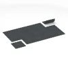 Typische Verlegung oder Einbausituation für den Artikel 6457 von WARCO - Fitnessboden Kompakt, Farbton Leicht Blau Gesprenkelt in der Abmessung 50 × 50 × 0,8 cm.