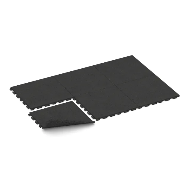 Typische Verlegung oder Einbausituation für den Artikel 5959 von WARCO - Event-Boden, Farbton Anthrazit in der Abmessung 1000 x 1000 x 30 mm.