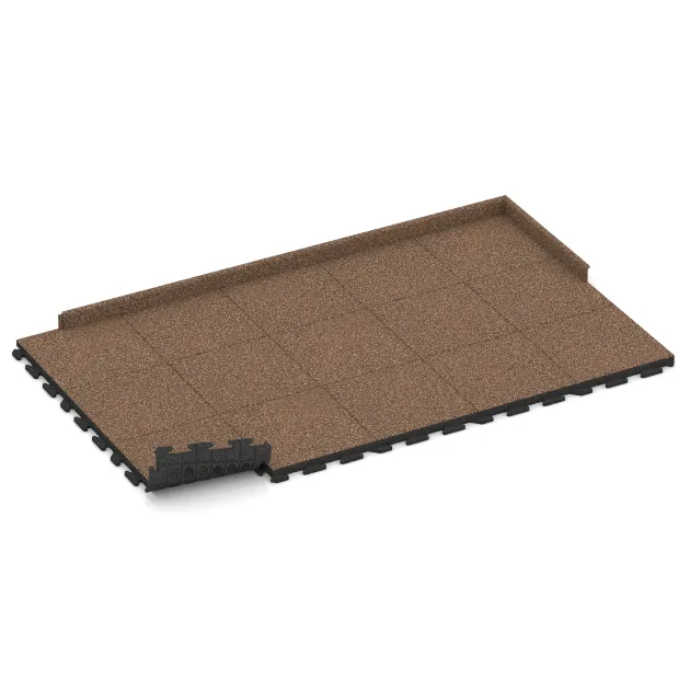 Typische Verlegung oder Einbausituation für den Artikel 1435 von WARCO - Gehwegplatte, Farbton Bast & Borke in der Abmessung 500 x 500 x 50 mm.