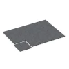 Typische Verlegung oder Einbausituation für den Artikel 6330 von WARCO - Blockmuster – Klickfliese, Farbton Silbergrau in der Abmessung 38,5 x 38,5 x 2 cm.