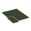 Typische Verlegung oder Einbausituation für den Artikel 6118 von WARCO - Fallschutz-Rasengittermatte, Farbton Grasgrün in der Abmessung 100 × 50 × 6,5 cm.