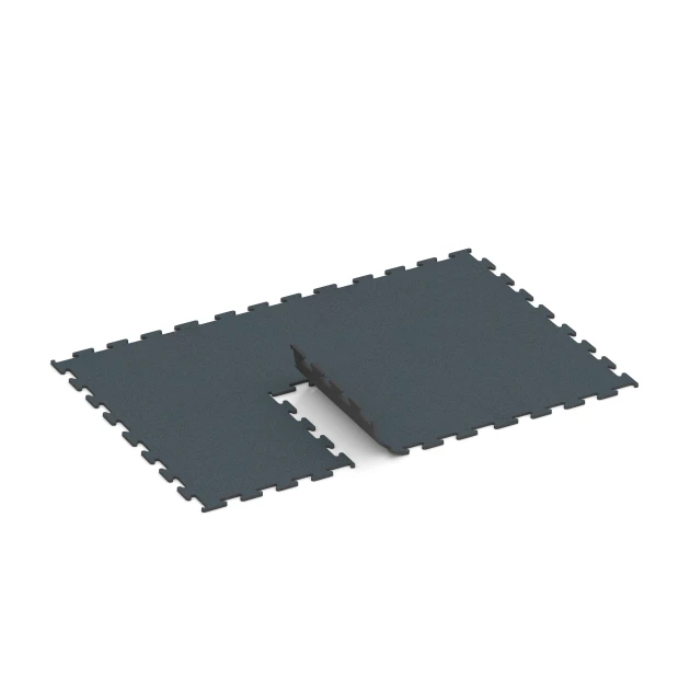Typische Verlegung oder Einbausituation für den Artikel 6161 von WARCO - Fitness Performance Elite Trainingsboden, Farbton Farngrün in der Abmessung 100 x 100 x 2 cm | 1,00 m².
