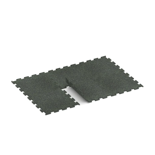 Typische Verlegung oder Einbausituation für den Artikel 6979 von WARCO - Fitness Performance Elite Trainingsboden, Farbton Leicht Grün Gesprenkelt in der Abmessung 100 x 100 x 2 cm | 1,00 m².