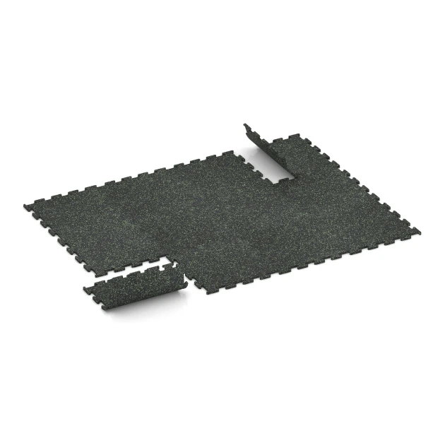 Typische Verlegung oder Einbausituation für den Artikel 3771 von WARCO - Fitness Performance Elite Trainingsboden, Farbton Leicht Grün Gesprenkelt in der Abmessung 50 x 50 x 1,5 cm | 0,25 m².