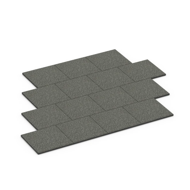 Typische Verlegung oder Einbausituation für den Artikel 6354 von WARCO - Terrassenplatte Classic, Farbton Dunkelgrauer Granit in der Abmessung 50 x 50 x 3 cm.