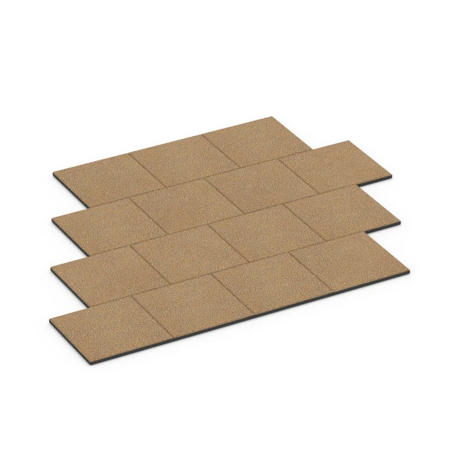 Typische Verlegung oder Einbausituation für den Artikel 6362 von WARCO - Terrassenplatte Classic, Farbton Rattan Lounge in der Abmessung 50 x 50 x 3 cm.