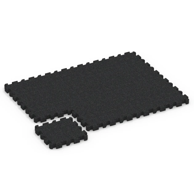Typische Verlegung oder Einbausituation für den Artikel 6405 von WARCO - Fallschutzplatte – 220 cm, Farbton Anthrazit in der Abmessung 50 x 50 x 6 cm | 0,25 m².