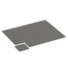 Typische Verlegung oder Einbausituation für den Artikel 6823 von WARCO - Fitness Active Floor System, Farbton Dunkelgrauer Granit in der Abmessung 44,6 x 44,6 x 1,8 cm.
