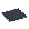 Typische Verlegung oder Einbausituation für den Artikel 6958 von WARCO - Fitness Premium Boden, Farbton Anthrazit in der Abmessung 28,9 x 28,9 x 1,8 cm.