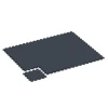 Typische Verlegung oder Einbausituation für den Artikel 6961 von WARCO - Fitness Premium Boden, Farbton Anthrazit in der Abmessung 45,9 x 45,9 x 2,8 cm.