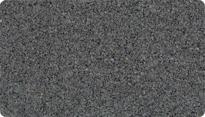 Farbmuster zum WARCO Farbton schiefergrau für monochrome Oberflächen aus schwarzem SBR-Gummigranulat und schiefergrau eingefärbtem Bindemittel.