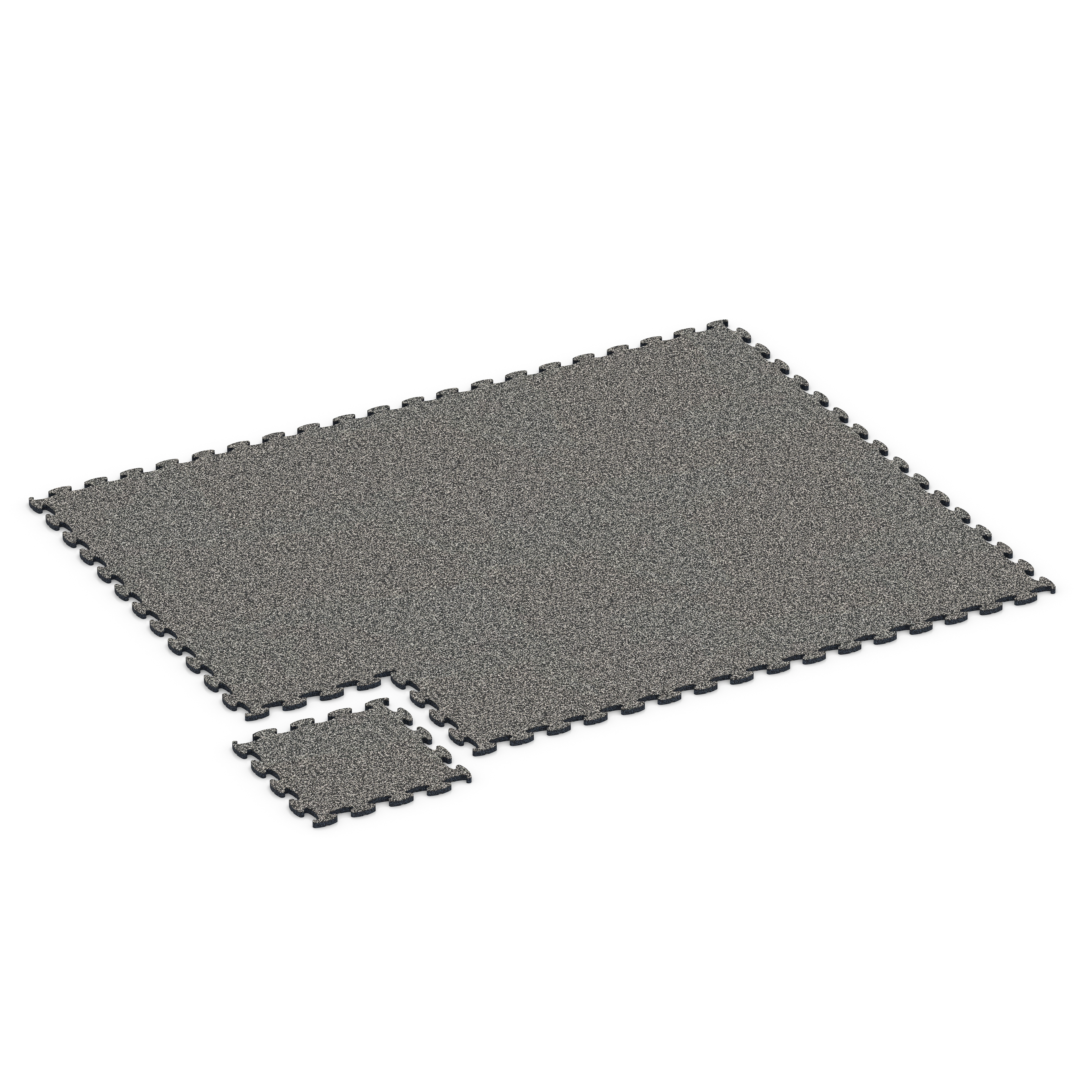Poolumrandung – Schwimmbadumrandung, Poolrand, Farbe Dunkelgrauer Granit, 44,6 x 44,6 x 1,8 cm, Stärke bis über 10 cm mit Funktionsplatten – stabile,