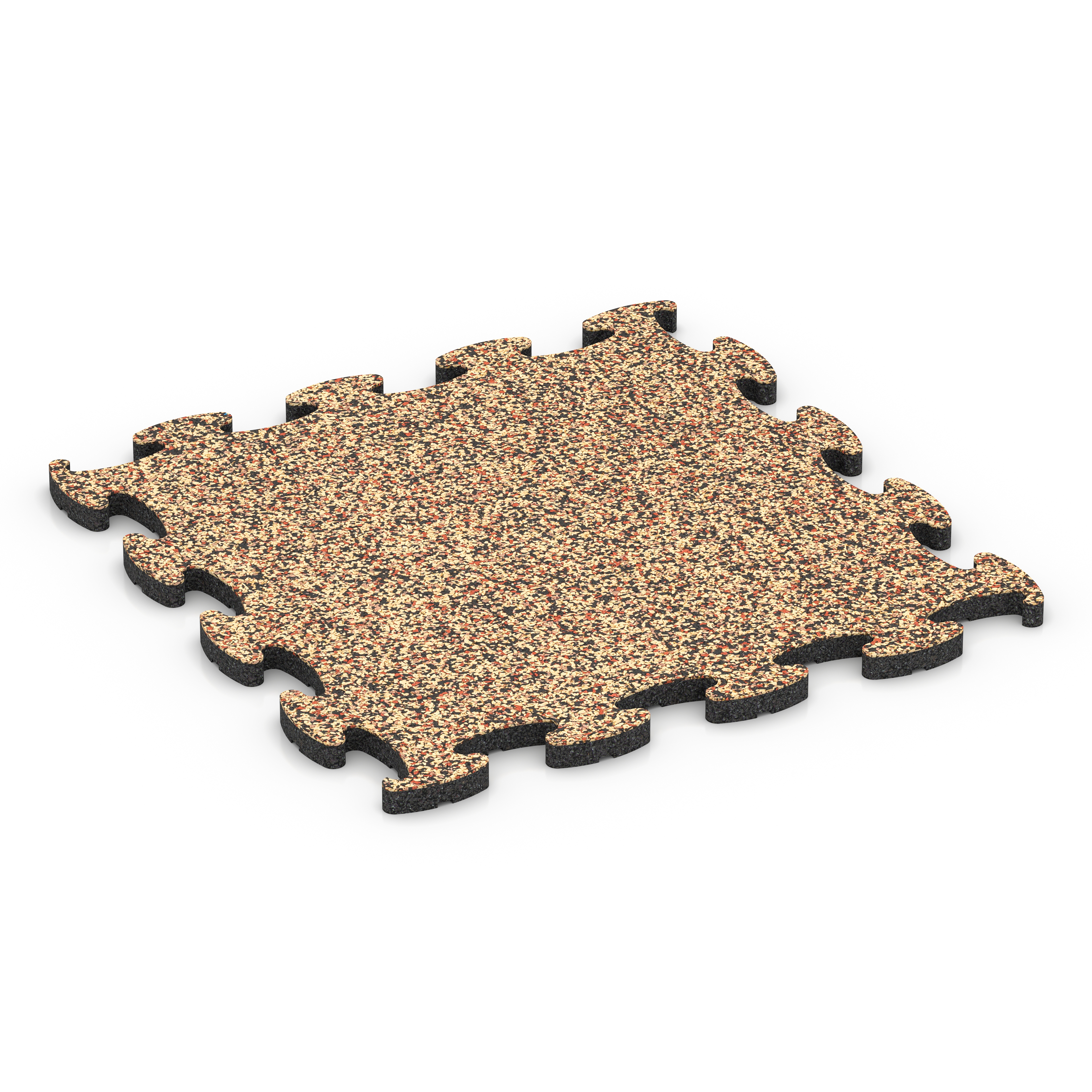 Messeboden Klickfliese – Messefliese, Ausstellungsboden, Farbe Terracotta, 44,6 x 44,6 x 1,8 cm – stabile, fast unsichtbare Randverzahnung mit